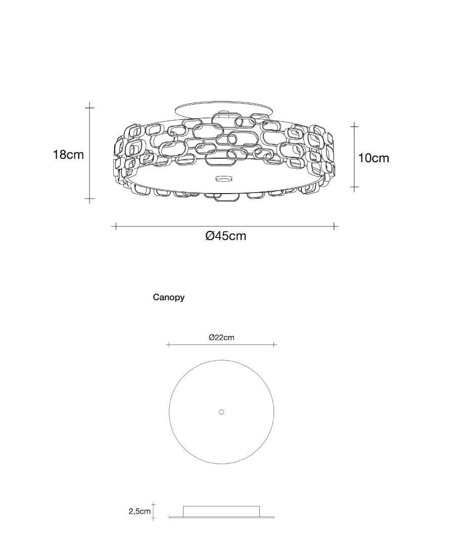 Glamour Ceiling Lamp