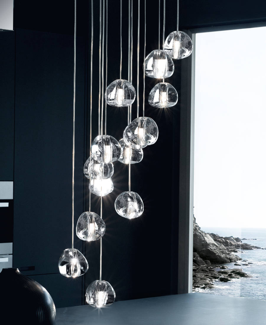 Mizu Pendant Lamp (Large cluster)