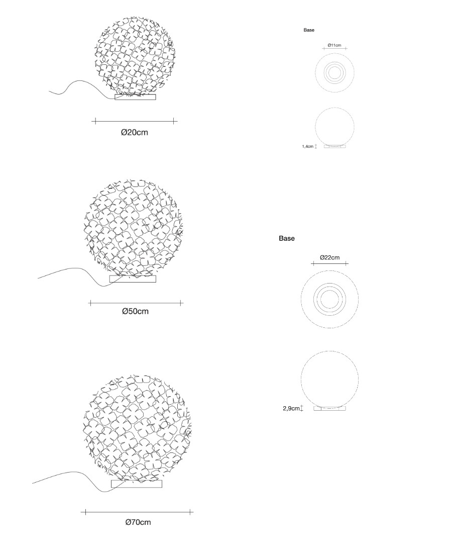 Orten'zia Table/Floor Light