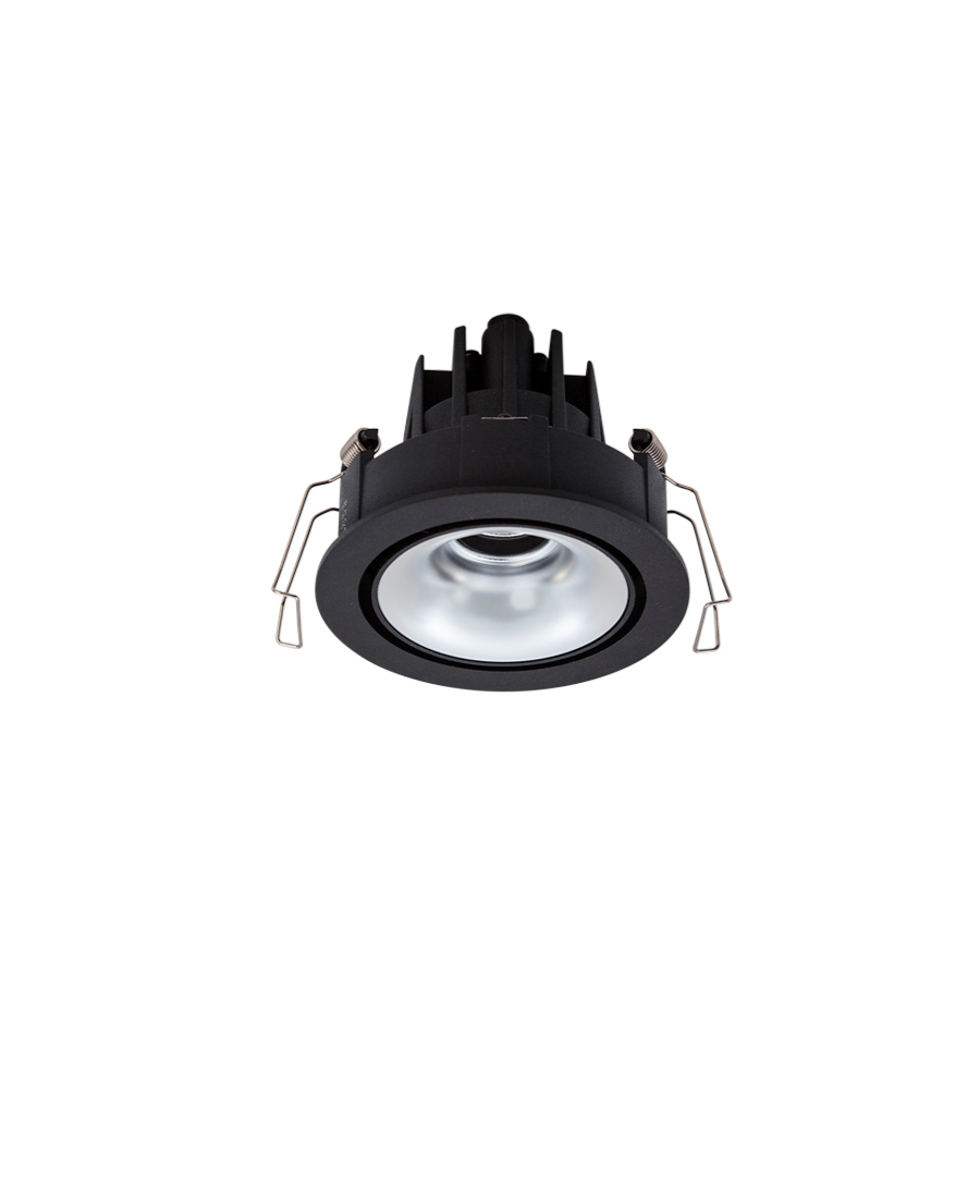 CEVON DARK ART SMALL ROUND TILT/ROTATE 11W