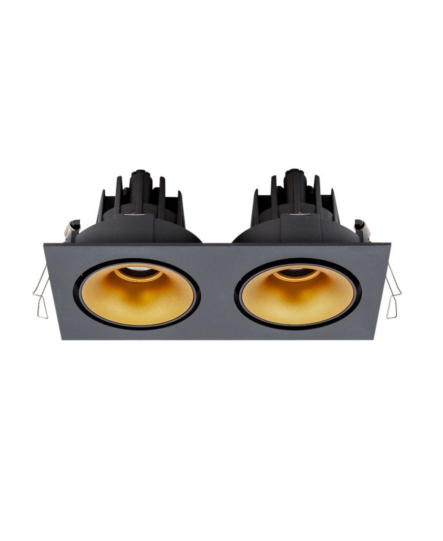 CEVON DARK ART SMALL DOUBLE TILT/ROTATE 2X 11W