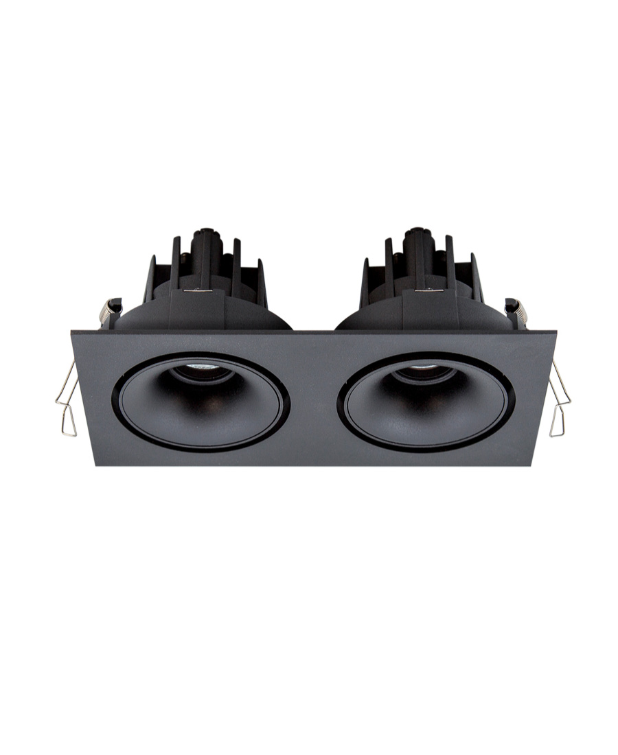 CEVON DARK ART SMALL DOUBLE TILT/ROTATE 2X 11W