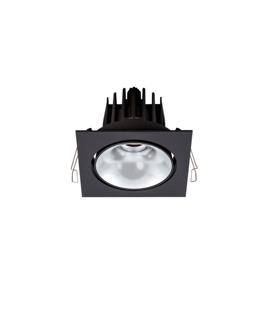CEVON DARK ART SQUARE TILT/ROTATE 14W