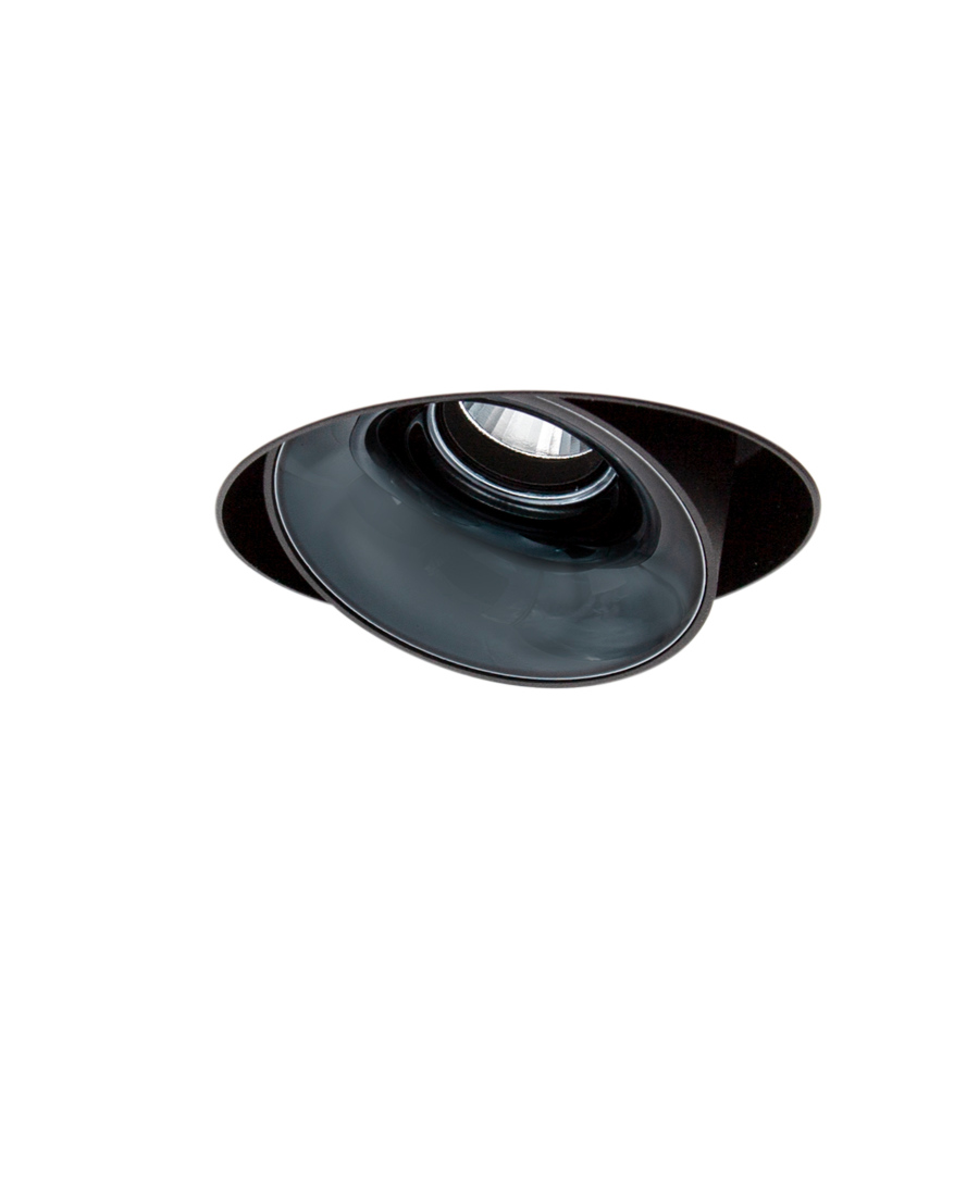 CEVON DARK ART TRIMLESS ROUND TILT/ROTATE 11W
