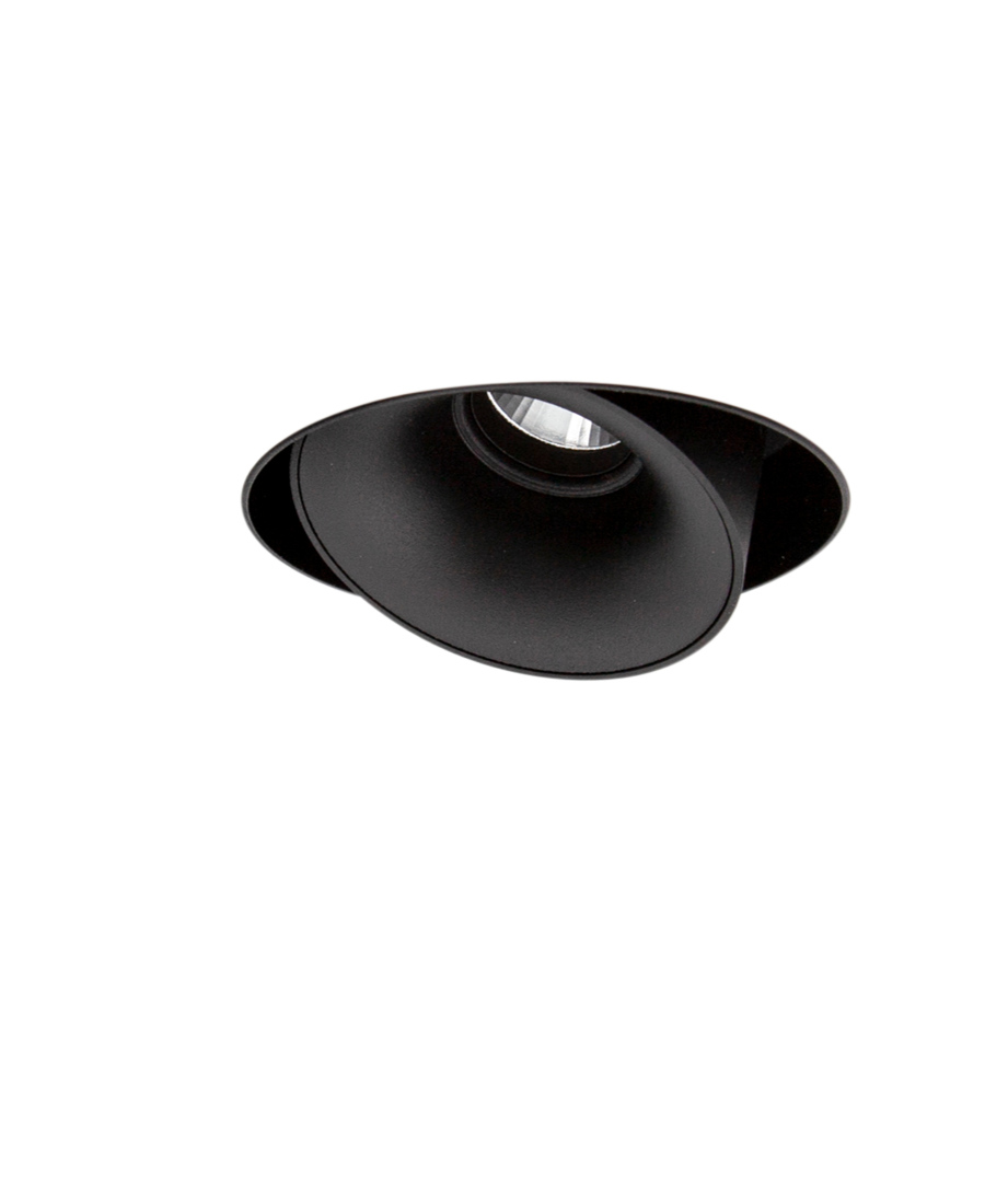 CEVON DARK ART TRIMLESS ROUND TILT/ROTATE 11W
