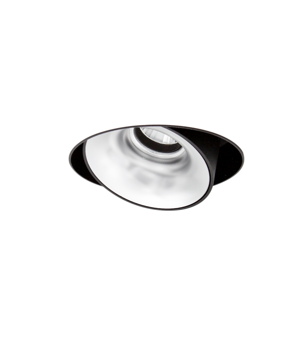 CEVON DARK ART TRIMLESS ROUND TILT/ROTATE 11W